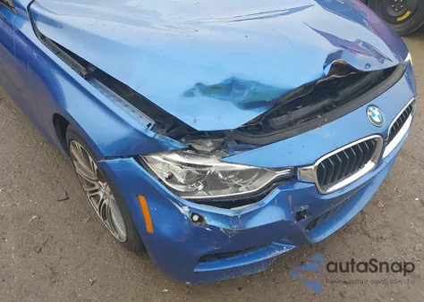 2013 BMW 335I xDrive z USA, uszkodzony, nr VIN WBA3B9G5XDNR89573